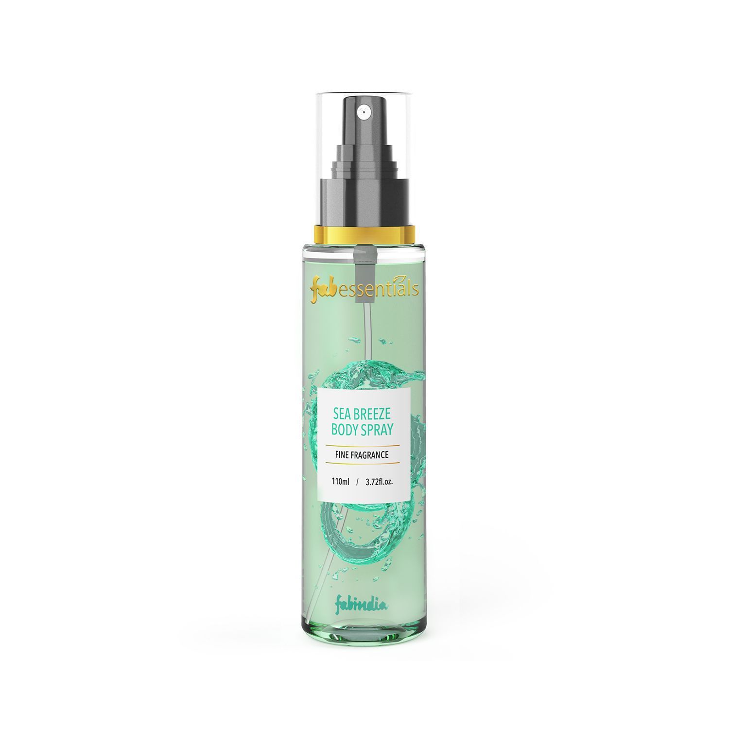 Fabessentials Sea Breeze Body Spray | Fine Fragrance for Refreshing, Energising & Rejuvenating Skin All-Day Long - 110 ml