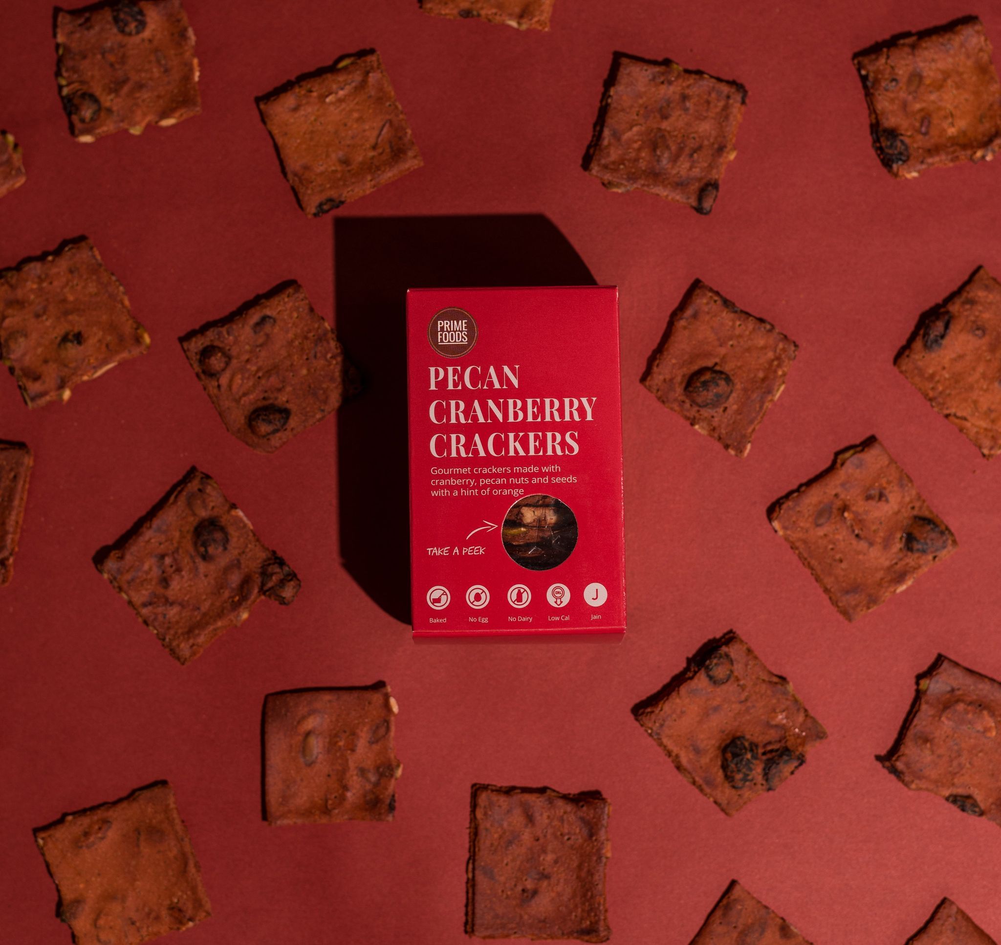 Pecan Berry Crackers - 80g