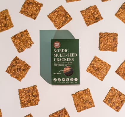 Nordic Multi-Seed Crackers - 80g