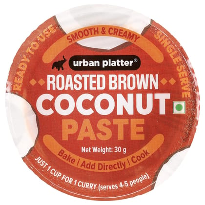Urban Platter Coconut Paste, (Ready to Eat) (30g, Brown)
