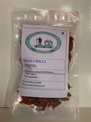 Dried Kanthari Chilli (Bird's Eye Chilli/Thai Chilli) - 50 gm