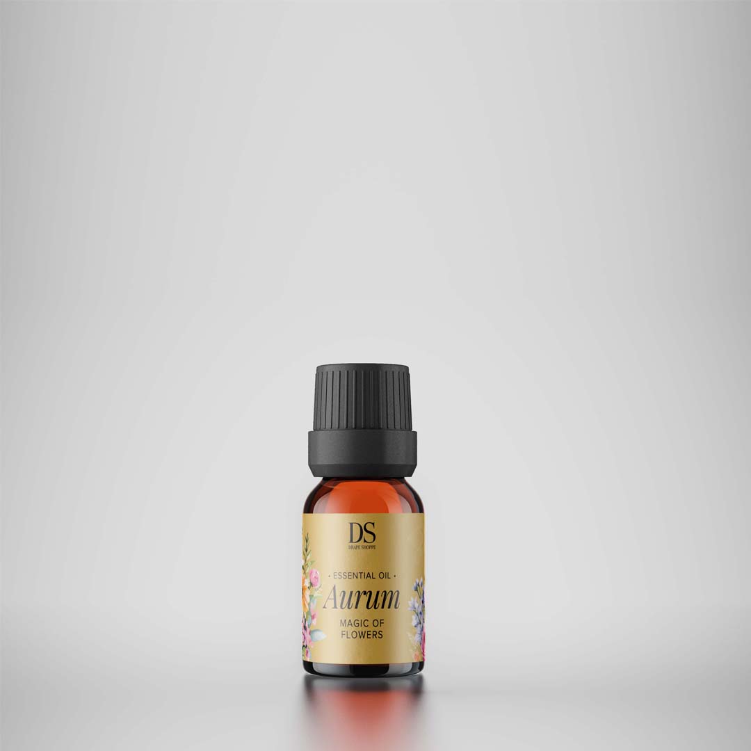 Chann Studio Exotic Aromas Aurum Essential Oil: Lavender, Lemongrass, Jasmine, Mogra, Rose | 100% Pure & Natural Essential Oil | Best for Aromatherapy| Aromatherapy Fragrance Oil for Home & Mind | 15ml Bottles