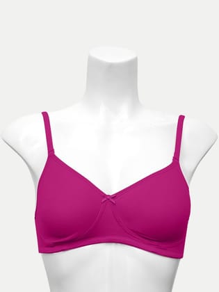 Women Zara Bra DK Pink Color