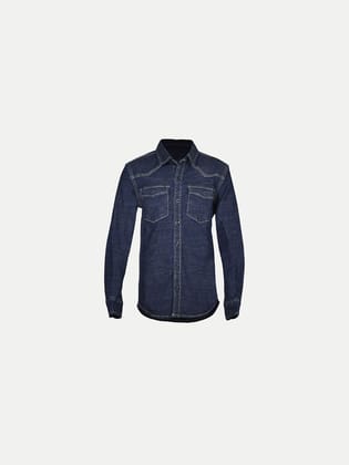 Women Denim Blue Shirt