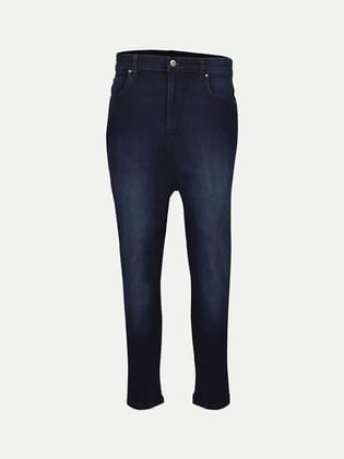 Women Blue Denim casual Pant