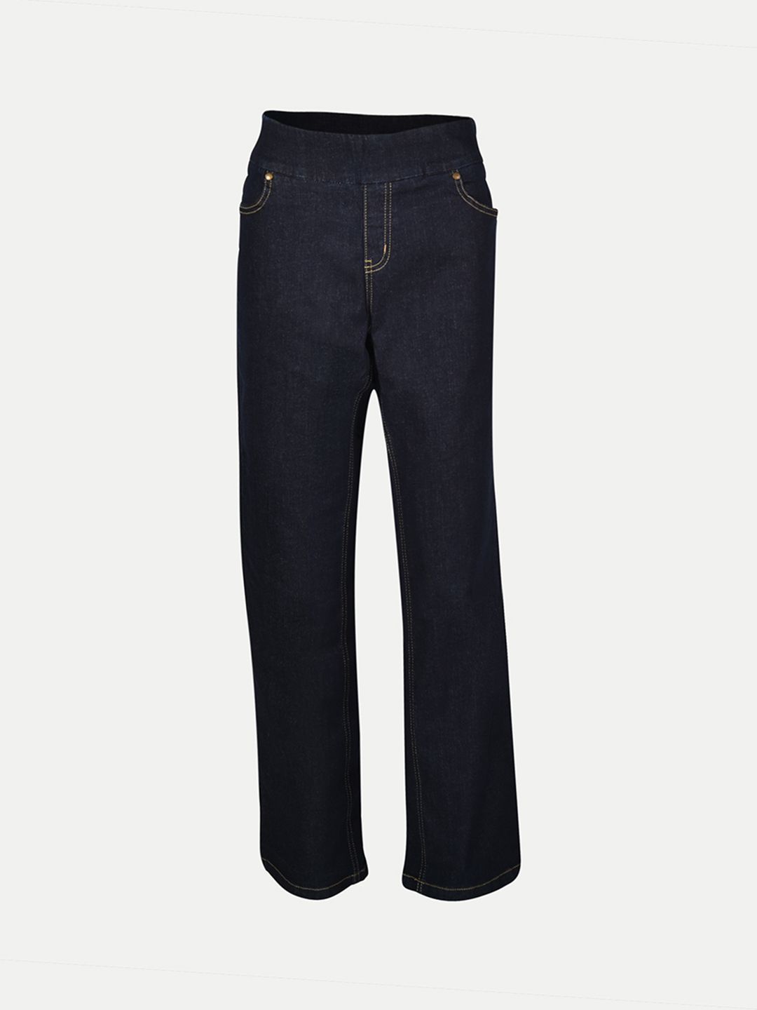 Women Dark Blue Denim casual Pant