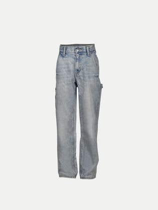 Teen Boys Ice Blue Washed Denim Pant