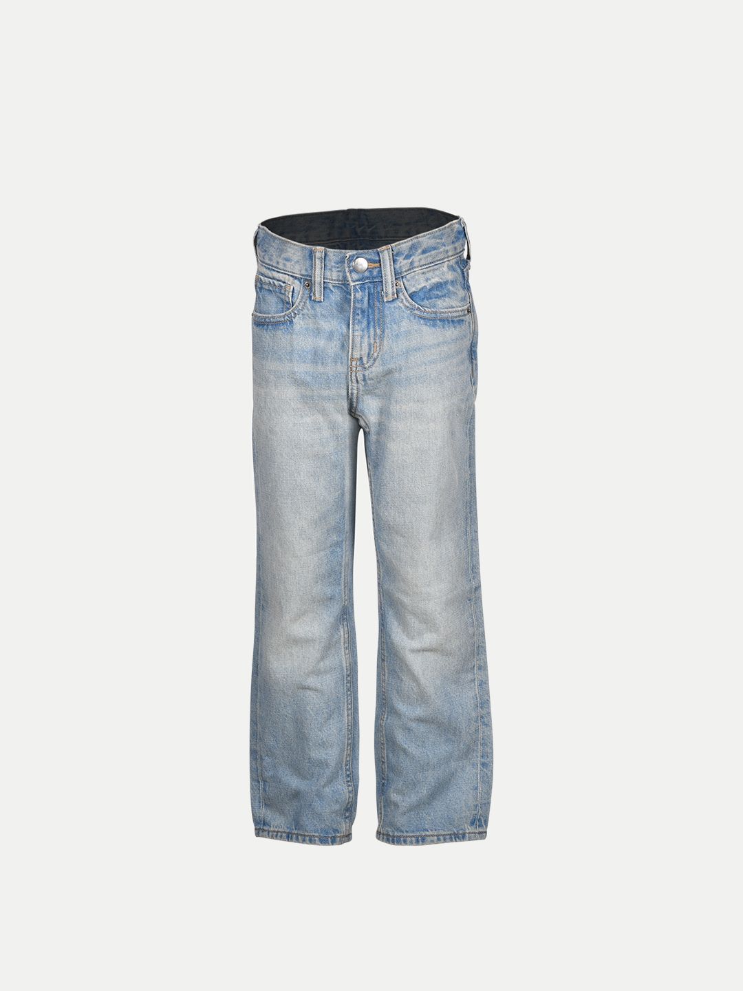 Teen Boys Ice Blue Washed Denim Pant