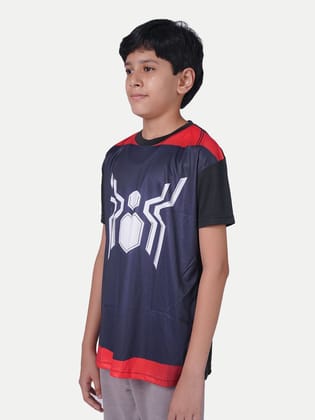 Teen Boys Graphic Spiderman Printed T-Shirt