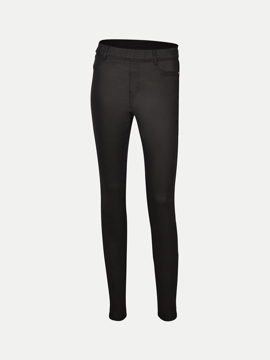 Women Black Solid Legging