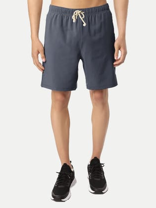 Men Basic Dark Grey shorts