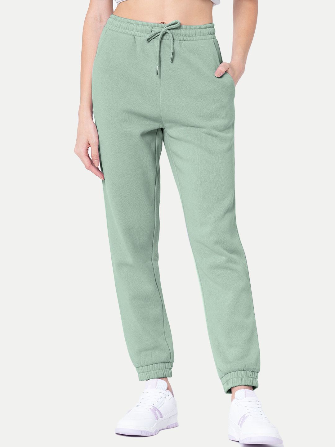 Womens Pista  Solid Joggers