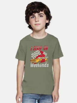 Teen Boys CamouflagePrinted T-shirt