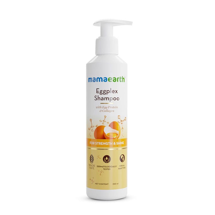 Mamaearth Eggplex Shampoo With Egg Protein For Strength And Shine (250ml)