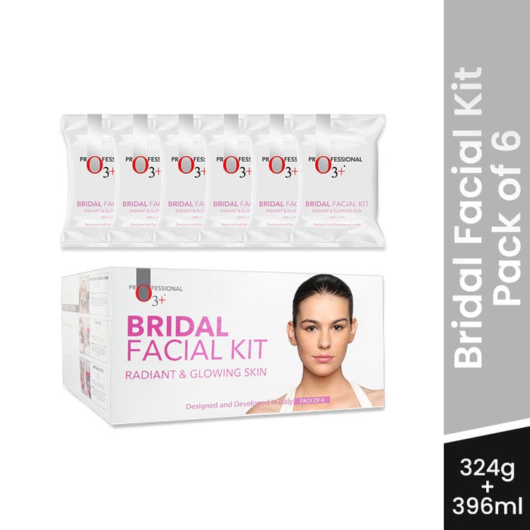 O3+ Bridal Facial Radiant And Glowing Skin - Pack Of 6 (720 g)