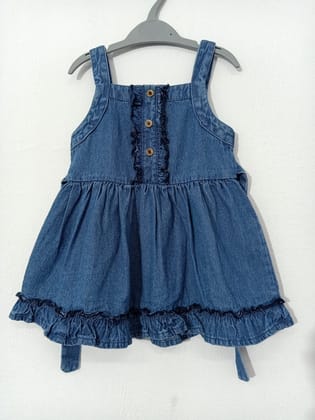 Denim Frok For Kids 1 to 5 years