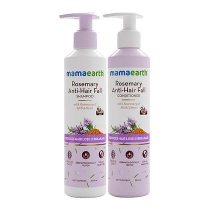 Mamaearth Rosemary Anti-Hair Fall Combo (250 ml each) Pack of 2