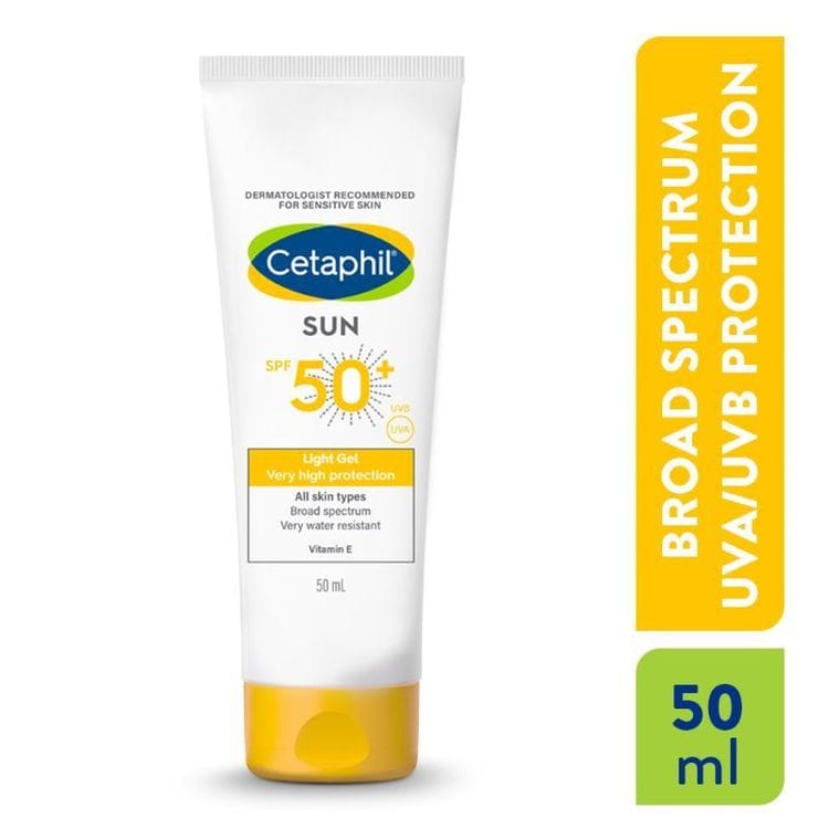 Cetaphil Sun SPF 50 Light Gel mineral basefor Normal, Dry & Oily Skin (50ml)