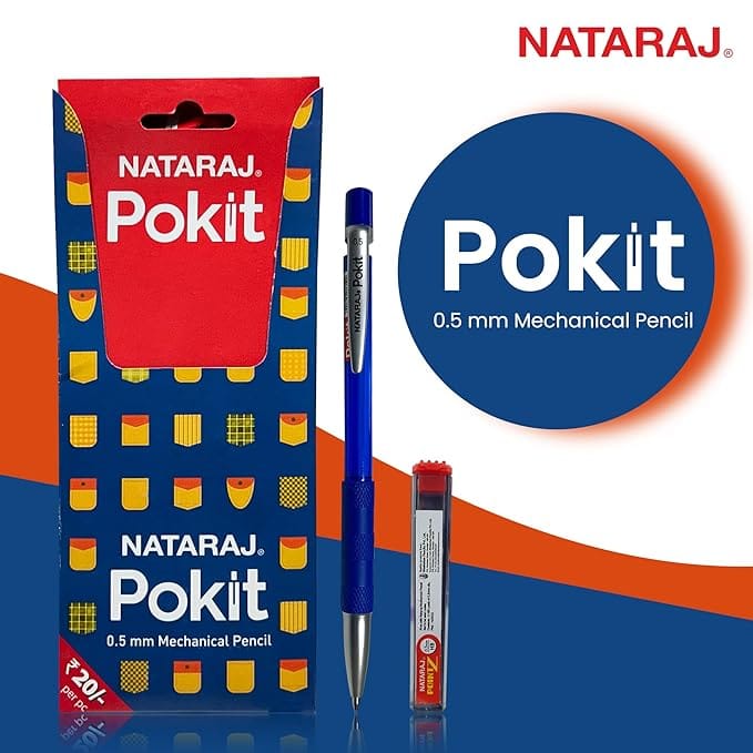 NATARAJ Pokit Mechanical Pencil 0.5mm/5Ld