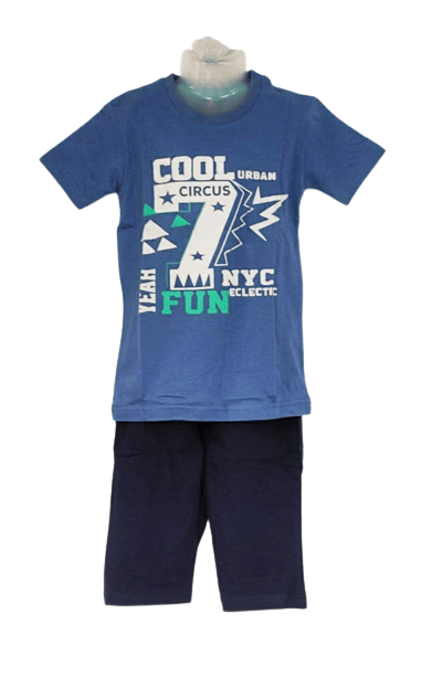 Boys Tshirt with 3/4th Shorts