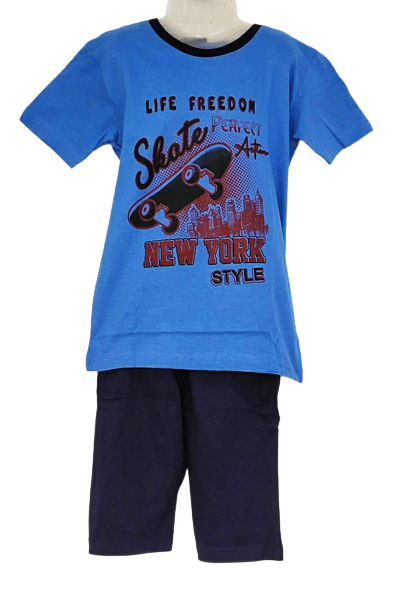 Boys Tshirt with 3/4th Shorts