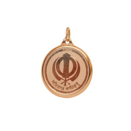 Ek Onkar Gold Charm Pendant