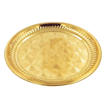 Brass Pooja Plate