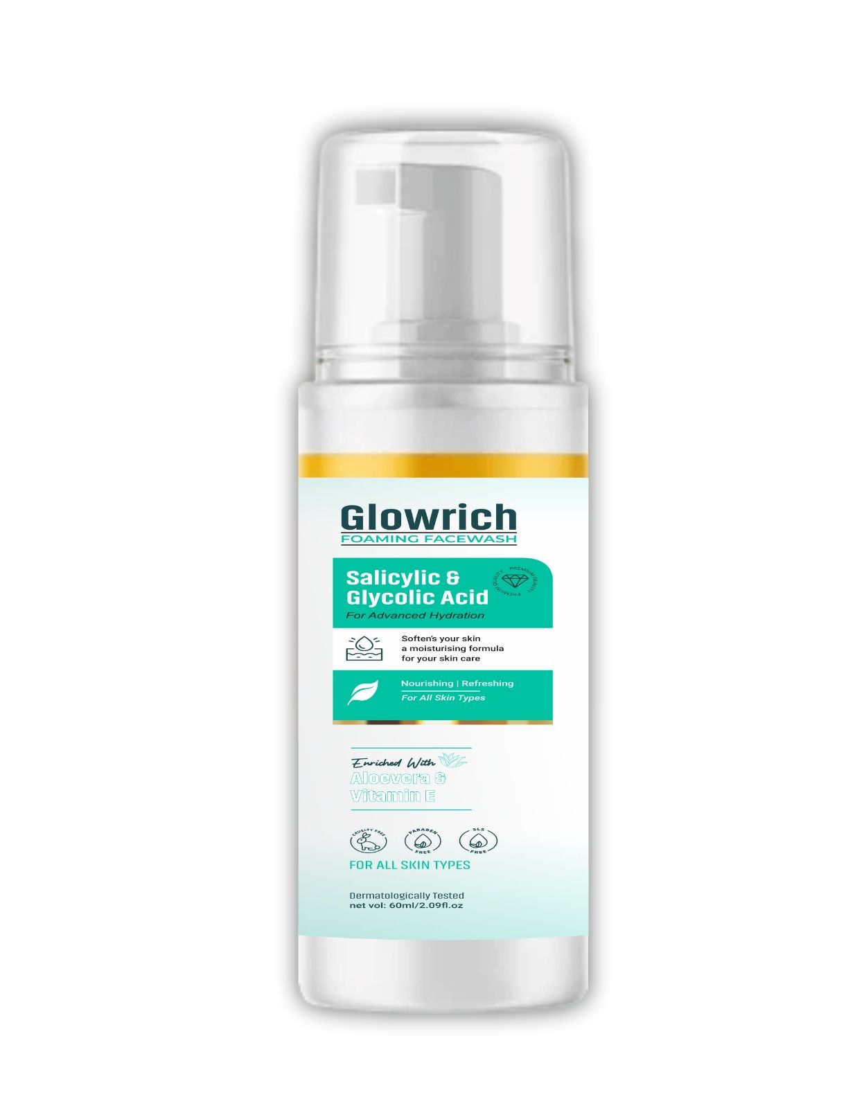 Glowrich Foaming Face Wash