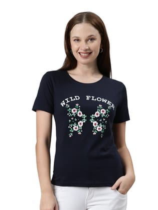 Womens Printed Casual Tshirt