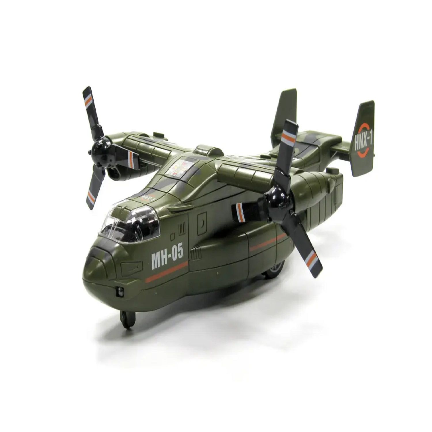 KTRS ENTERPRISE army helicopter toy military osprey aeroplane friction toys with lighting music