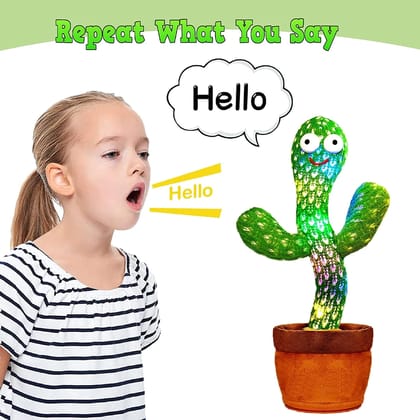 Dancing Cactus Rechargeable Cactus Plush Toys