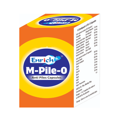 Enrich Plus M- Pile-O N100% Anti Piles Capsules