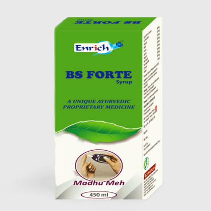 ENRICH PLUS BS FORTE SYRUP MADHU MEH (SUGER) 450ML.