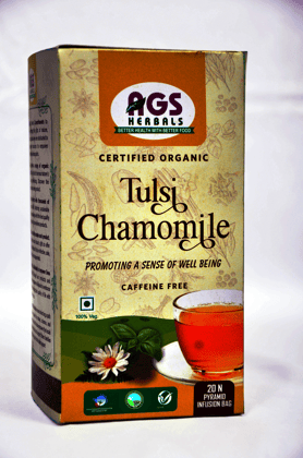 Tulsi Chamomile Pyramid Tea Bags