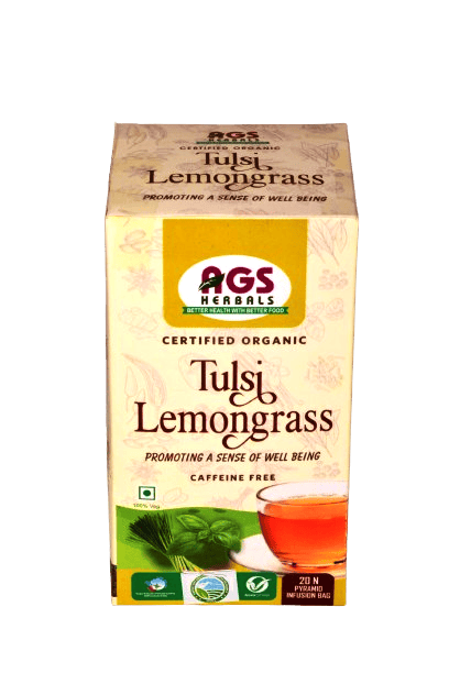 Tulsi Lemongrass Pyramid Tea Bags