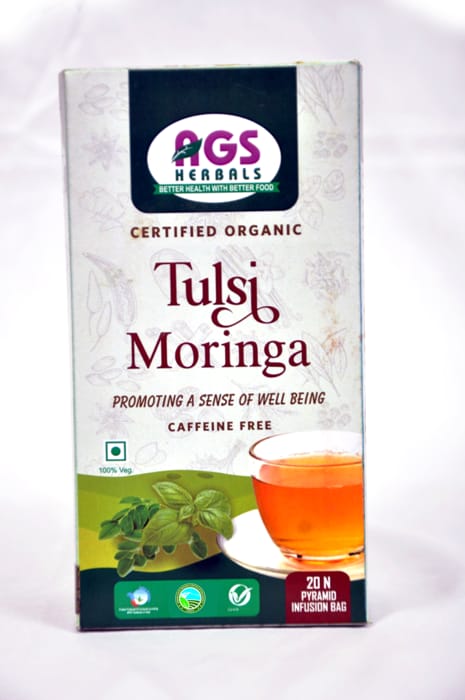 Tulsi Moringa Pyramid Tea Bags