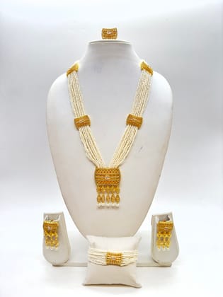 ACAS | Women's Designer Necklace Set With Pearls