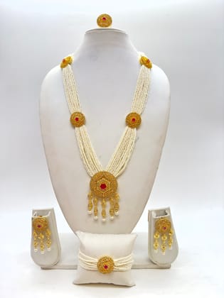 ACAS | Women's Designer Necklace Set With Pearls