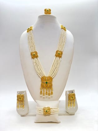 ACAS | Women's Designer Necklace Set With Pearls