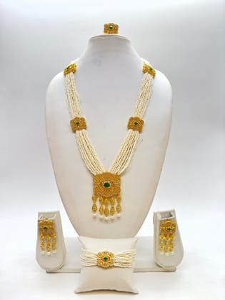 ACAS | Women's Designer Necklace Set With Pearls