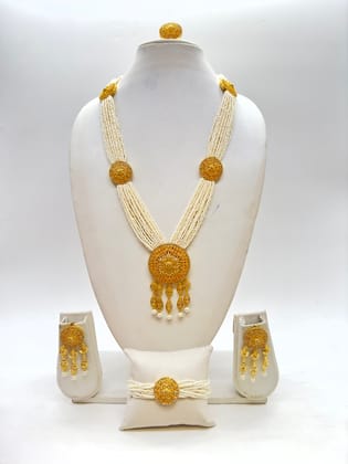 ACAS | Women's Designer Necklace Set With Pearls