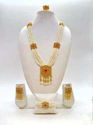 ACAS | Women's Designer Necklace Set With Pearls