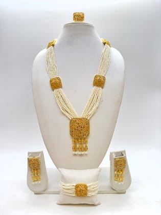 ACAS | Women's Designer Necklace Set With Pearls