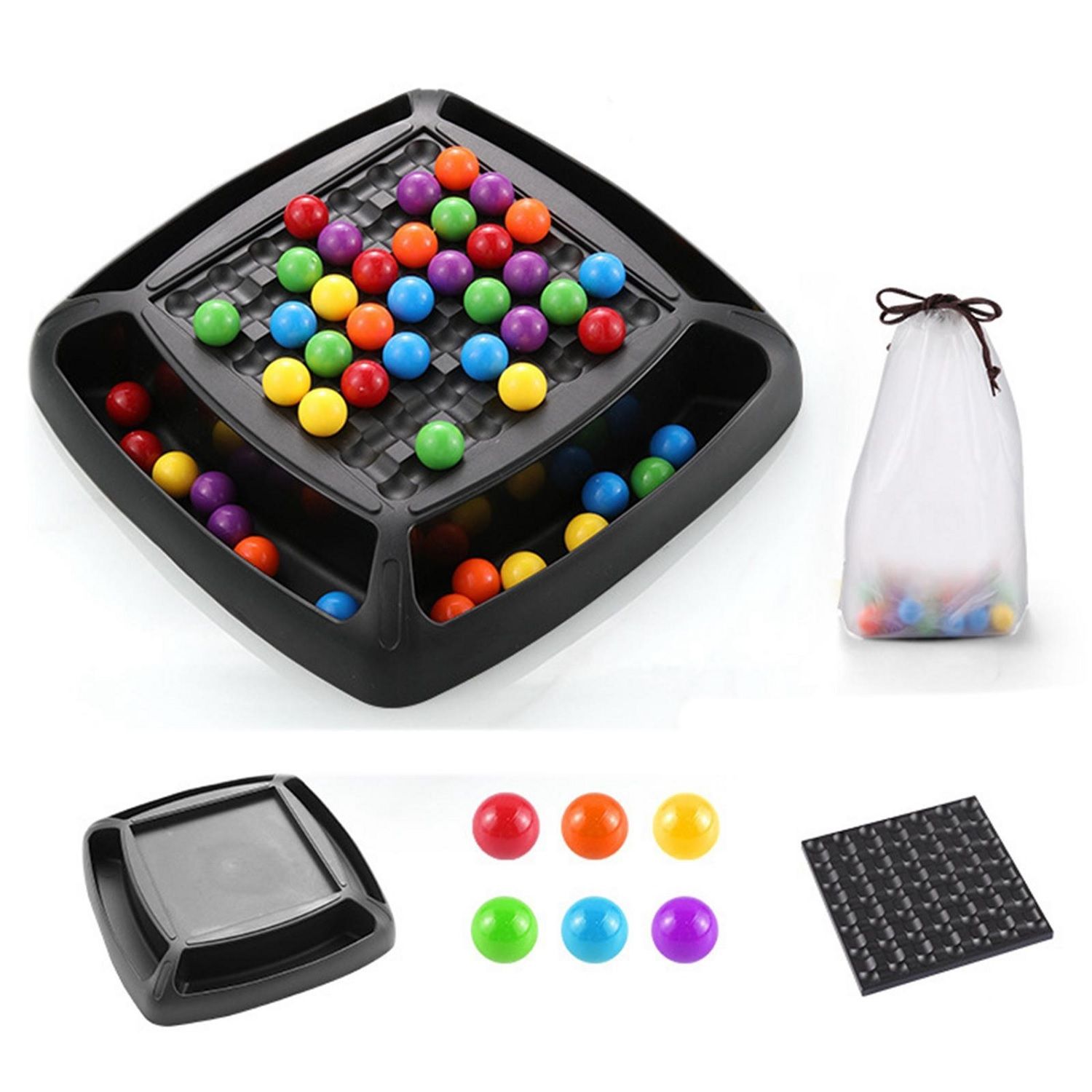 KTRS Enterprise 48x Beads Elimination Game Desktop Puzzle Toy Combine Freely Matching Game