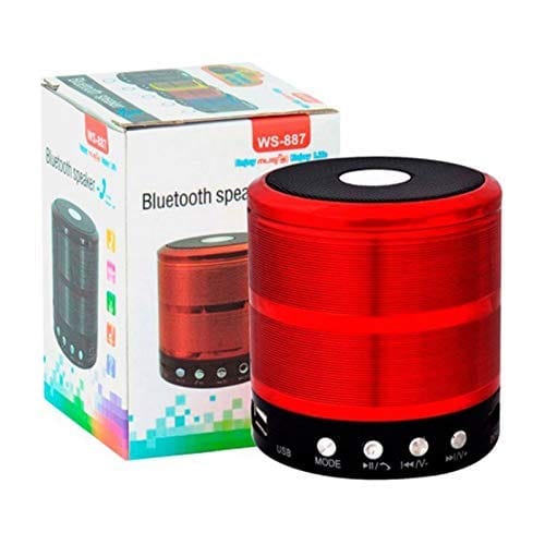 VA WORLD WS-887 Bluetooth Speaker 5 W Bluetooth SpeakerPack of 1(Multicolor, Stereo Channel)