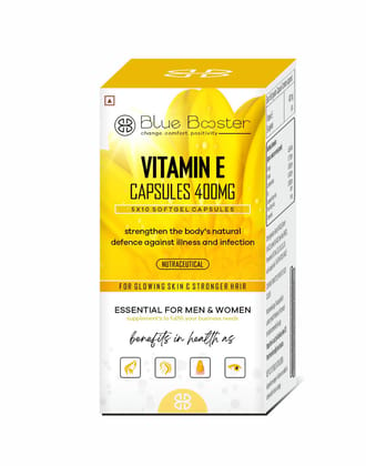 BLUE BOOST VITAMIN E CAPSULE PACK OF 60CAPSULES