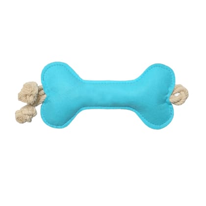 Casper's Interactive Bone-Shaped Felt Toy With Rope 9": Keep Your Pooch Playful and Pleased!