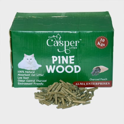 Casper,s Pine Wood Cat Litter