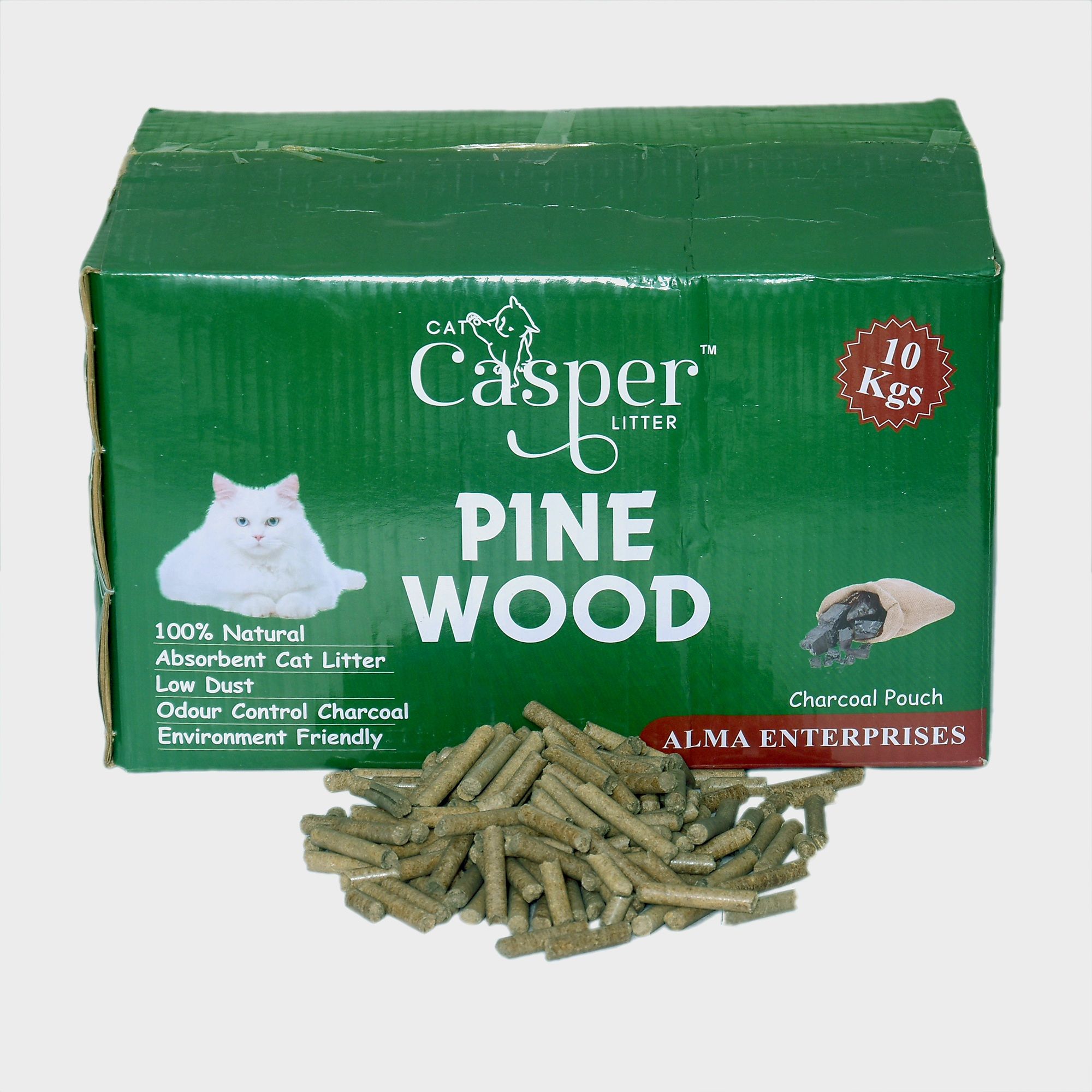 Casper,s Pine Wood Cat Litter