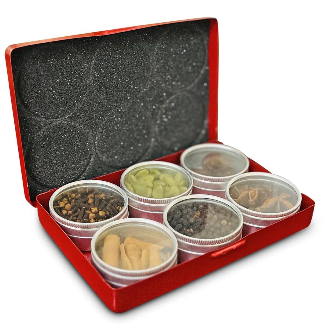 Kerala Spices Aluminium Masala Box For Kitchen Spice Box Container Multipurpose Masala Dabba